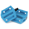 MISSION Impulse Plastic Pedals, Cyan Blue